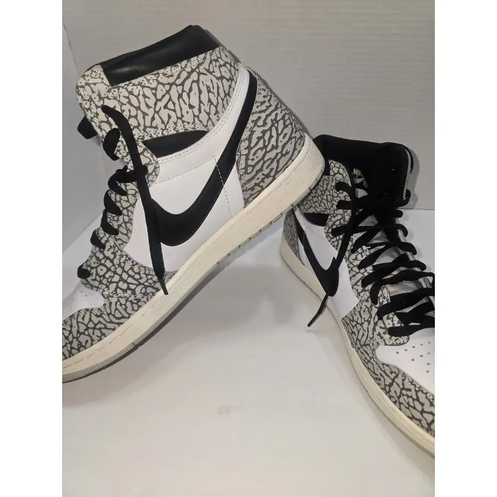 Jordan Air Jordan 1 Retro High OG White Cement Elephant Print DZ5485-052